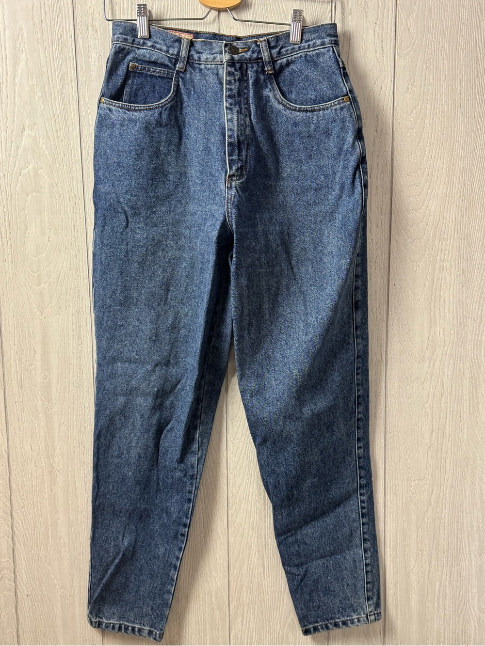 Vintage mom jeans 80’s, Cristina Jeans standard wash blue high waisted